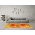 thumbnail image 3 of Ahgly Company Indoor Rectangle Medallion Yellow Traditional Area Rugs, 8' x 12', 3 of 4