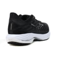 thumbnail image 3 of Mizuno Chaussures de Course Wave Rider 28 pour Hommes Noir/argent 411458.9073<span> - </span>10.5 (Grand) (Hommes), 3 of 4