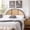 Black, variant on Safavieh Kurumi Rounded Rattan King Headboard, Black