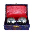 thumbnail image 1 of 2pcs Baoding Balls Chinese Health Exercise Stress Balls Hand Massage Balls zhangyuxiang LED, 1 of 2