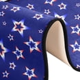 thumbnail image 6 of USA Patriotic Stars Hallway Runner Rug 2'x6' Kitchen Rug with Rubber Backing Blue American Independence Day Non Slip Entryway Rug Runner Washable Soft Area Rug for Hallway Bedroom Kitchen Decor, 6 of 6