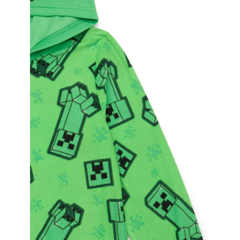 Minecraft Boys Union Suit Pajamas Sizes 4 17 Walmart