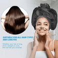 thumbnail image 3 of Caps for Drying Curly Hair Shower Cap Adjustable Net Plopping Bonnet Quick Drying Hair Towel Hats Bath Accessories,B, 3 of 10