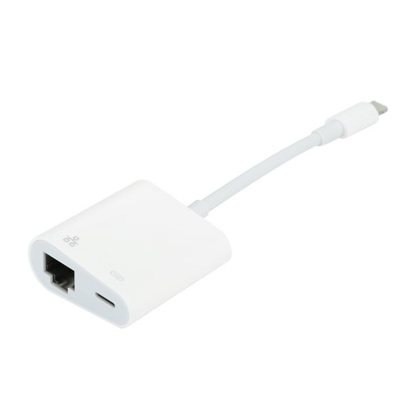 ZOUSSIQI Adapter 2 in 1 Gigabit Ethernet for iOS Laptop Desktop Accessories Internet NK‑1035H EL225#34754