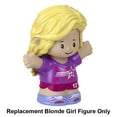 thumbnail image 3 of Open Box Replacement Part for Fisher-Price Little People Sports Soccer Playset - HBW71 ~ Replacement Blonde Girl Figure ~ Wearing Purple and Pink Soccer Uniform ~ Works Great with other playsets too!, 3 of 5