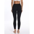 thumbnail image 5 of Women's High Waist Capri Leggings Slim Yoga Pants Tummy Control Workout Sports Stretchy Leggings, 5 of 5