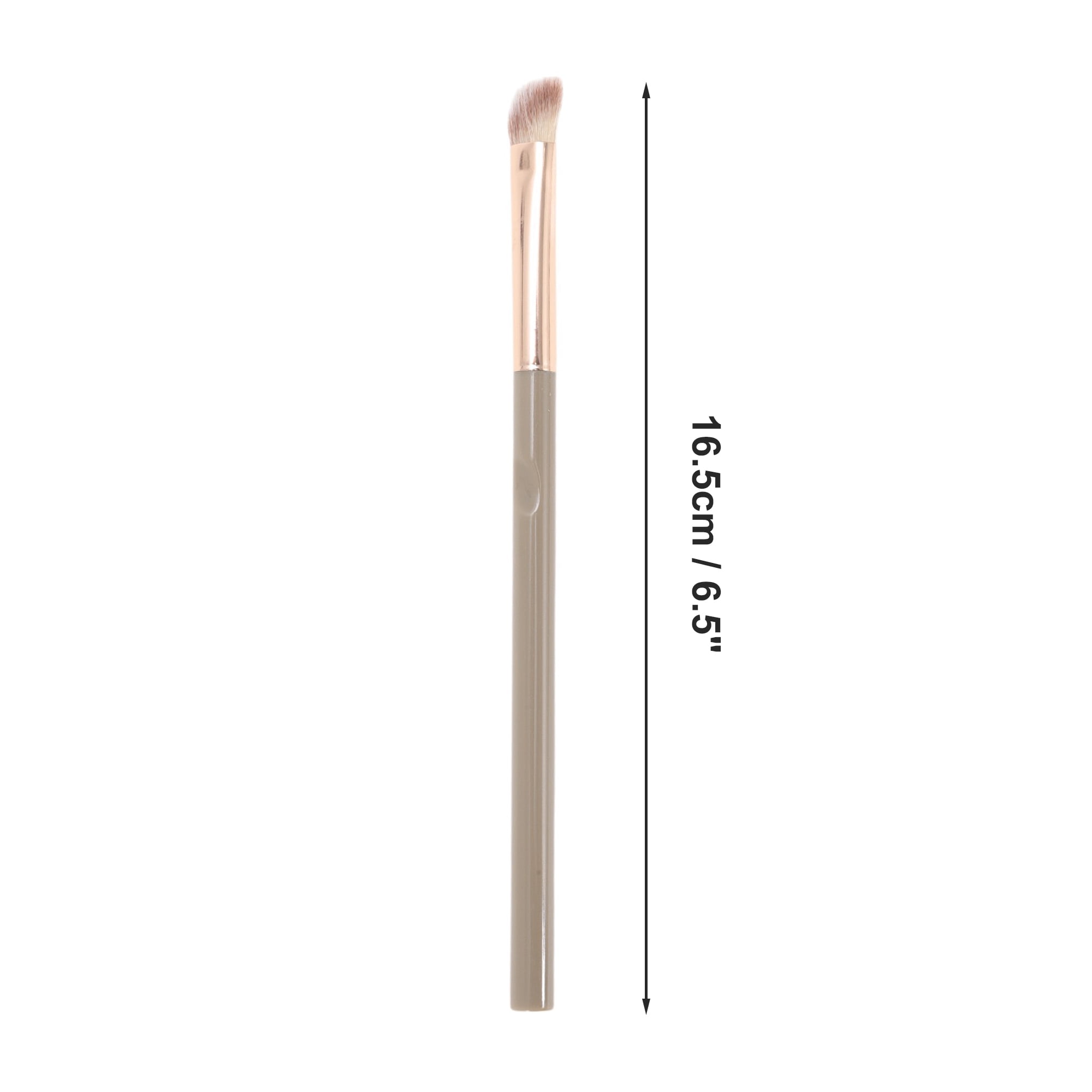 Unique Bargains 1 Pc Durable Angled Eyeshadow Brush Light Coffee Color