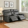 thumbnail image 6 of Hesy Power Motion Recliner Loveseat w Console- Dark Gray 75 Inch, 6 of 6