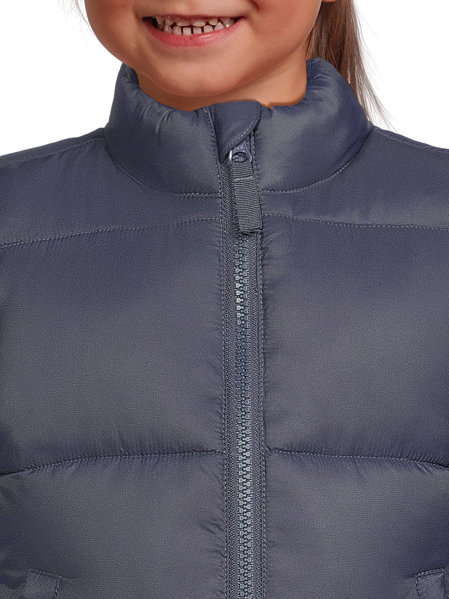 Wonder Nation Toddler Puffer Vest, Sizes 12M-5T