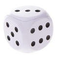thumbnail image 4 of esponja dados espuma punto dados jugando a los dados para la ense?anza educación juguete blanco Sunnimix Dados de esponja, 4 of 6