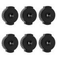 thumbnail image 1 of Luxshiny 8Pack Cymbal Stand Multi Clamp PP Black Stable Performance Drum Practice, 1 of 7