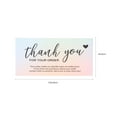thumbnail image 3 of Shisuyan Thank You Postcards Assorted Color 50Pcs 3.54X1.97X0.04in, 3 of 8