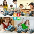 thumbnail image 7 of STEM Robot Remote Control and APP Programmable Robot Toys - 720 Pcs DIY Building Science Educational Kit, Building Block, 7 of 7
