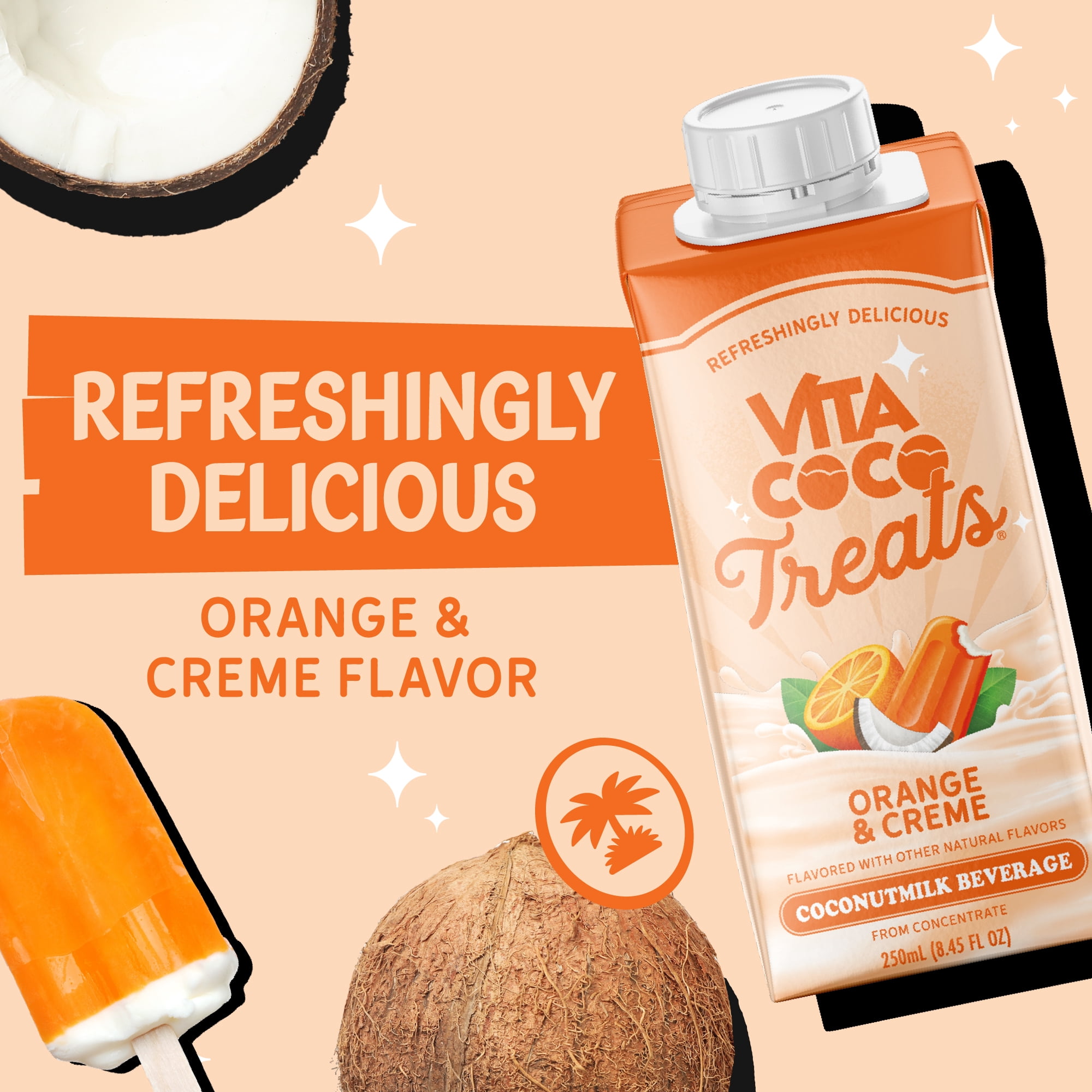 Vita Coco Treats Orange & Creme Coconut Milk Drink - 250mL