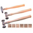 thumbnail image 3 of Texturing Metal Hammers Set 3 Pcs 6 Patterns Texture Hammer Jewelry Craft, 3 of 7