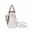 thumbnail image 4 of Bolso Xtellar De Moda Mujer Casual Vintage De Cuero Pu Color Blanco, 4 of 5