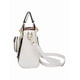 thumbnail image 4 of Bolso Xtellar De Moda Mujer Casual Vintage De Cuero Pu Color Blanco, 4 of 5