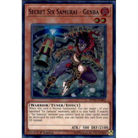 YuGiOh Spirit Warriors Secret Six Samurai - Genba