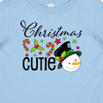 thumbnail image 4 of Inktastic Christmas Cutie Snowman Boys or Girls Baby T-Shirt, 4 of 5