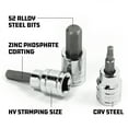 thumbnail image 3 of Powerbuilt 3/8 Inch Drive 9 MM Hex Bit Socket - 648425, 3 of 5
