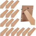 thumbnail image 2 of 24pcs Wooden Picture Frame Back Stand 7x2.3inch Camel Photo Frame Display Holder, 2 of 8