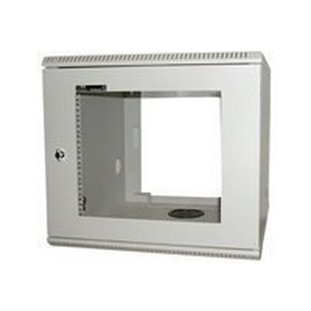 StarTech.com 10U 19in Wall Mounted Server Rack Cabinet - System cabinet - beige - 10U - 19" *