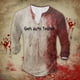 thumbnail image 2 of Playeras Algodon Hombre Camiseta Para Hombre Con Cuello Redondo Y Mangas Cortas Y Tendencias Interesantes Camiseta Deportiva Holgada De Verano Para Tiempo Libre, 2 of 4