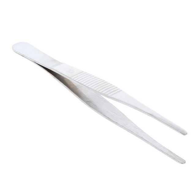 Pinzas rectas de acero inoxidable de 140 mm / 5,51 '' pa boratorio de trabajo detaldo, duraderas Macarena Pinzas de acero inoxidable