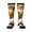 2 Black-1, variant on Cartoon Cheetah With Attitude Knee Socks, High Socks Long Stretchy Sock Women Knee High Stocking, Long Socks for Women