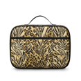 thumbnail image 2 of Black and Brown Leopard Print Insulated Lunch Bag Teens,Bento School Lunch Bag for Teens for Work,Picnic or Travel 10.6x7.7x4.3 Inches,12 Can Capacity, 2 of 6