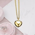 thumbnail image 1 of facefd Collier d'Urne Commémorative Ouvrante Mode Amour Coeur pour Fête Jour d'Action de Grâce Doré, 1 of 9