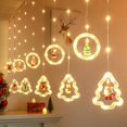 thumbnail image 2 of Venta caliente de Amazon 2023 suministros de decoración navideña luces de árbol de Navidad luces de cortina de Navidad de renos al aire libre, 2 of 4