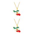 thumbnail image 4 of Baohd Versatile And Chic Pendant Necklaces For Every Outfit Environmentally Friendly gold 2Set, 4 of 6