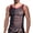Red, variant on QSAWXQZ Men's Mesh Tank Top Crew Neck Sleeveless Sheer Net Shirt Casual Layer for Party Free Size