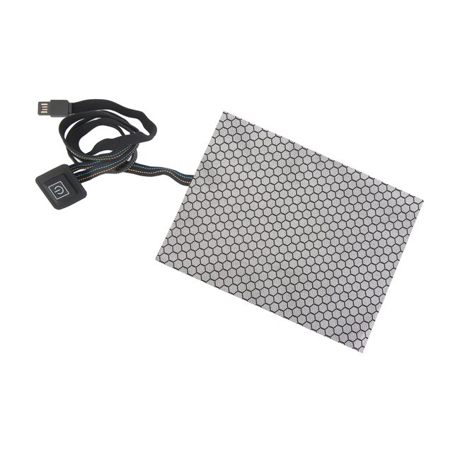 Flexible Clothing Heating Mat, Soft Electric Clothing Heating Sheet Far Infrared Fast Even Heating for Jacket for Clothes