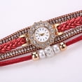 thumbnail image 3 of Resicozy Watch for Women Quartz Business Casual Daily Fashion Wrist Watch Elegant Gift Jewelry Round Watch 2026 Red, 3 of 4