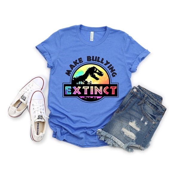 Make Bullying Extinct TShirt Jurassic Teacher Unisex Tee