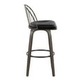 thumbnail image 2 of LumiSource Riley 30" Fixed-Height Barstool - Set of 2, 2 of 4