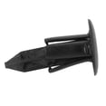 thumbnail image 4 of 100x Plastic Rivet Bike Fairing Trim Panel Fastener Clips 6mm For Black, 4 of 8