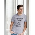 thumbnail image 2 of Smartprints Mens Graphic Tee - I Do What I Want Cat. - Regular Fit 100% Cotton, 2 of 4