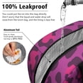 thumbnail image 5 of Womens Pink and Black Of Leopard Print Lunch Box for Work,Insulated Lunch Bag for Women,Loncheras Para Mujer,Leakproof Adult Lunch Bag for Work,Beach,Travel,Picnic,Camping, 5 of 7