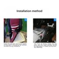 thumbnail image 4 of Speravity Almohadilla de calefacción para coche, alfombrilla Interior para automóvil, calentador automotriz de fibra de carbono, accesorio de asiento Ventana automotriz 1 PC Speravity VI017618-01, 4 of 6