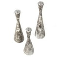 thumbnail image 4 of Marble Resin Candle Holders - Set of 3 Exquisite Decorative Taper Candlesticks for Home Decor, Elegant Dining Table Centerpieces, Stylish Interior Accents, and Exclusive Event Illumination, Gray, 4 of 11