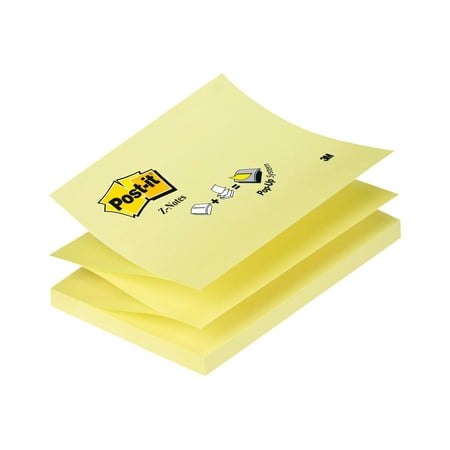 Post-it Pop-up R350 - Notes - 3 in x 5 in - 100 sheets - canary yellow ...