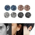 thumbnail image 4 of Pendientes Sunnimix 8 Piezas Clásico Elegante brillo para Aniversario Trabajo Cumpleaños 8 mm, 4 of 8