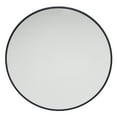 thumbnail image 2 of Maypex 36IN Aluminium Framed Circular Wall Mirror Black, 2 of 4