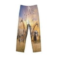 thumbnail image 4 of Xecao Wildlife Protection Men's Straight Lounge Pajama Pants: The Ultimate in Comfortable Sleepwear, 4 of 9