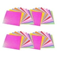 thumbnail image 1 of BEADCEST 100Pcs Origami Folding Paper Sheet Glitter Handmade Assorted Color For Diy And Crafting, 1 of 5