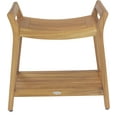 thumbnail image 4 of Asia® Ascend Teak Shower Bench with Elevated Height & Shelf, 4 of 6