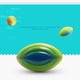 thumbnail image 3 of Rainbow Spiral Foam Football Indoor Outdoor Football Kids Outdoor Sports Toy Sunnimix Fútbol de espuma en espiral, 3 of 8